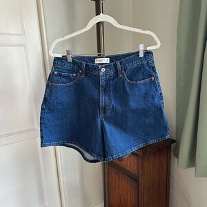 Abercrombie & Fitch The Dad Short High Rise Size 12/31 New Without Tags